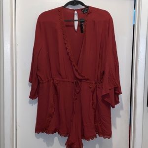 Plus size romper